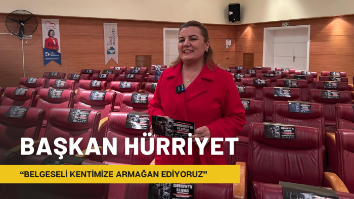 Başkan Hürriyet, “Cumhuriyet’in İlk Durağı İzmit” belgeseli heyecanına herkesi davet etti